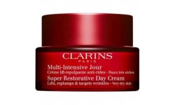 Clarins - Multi-Intensive Jour - Crème Lift Repulpante Anti-Rides Peaux Sèches