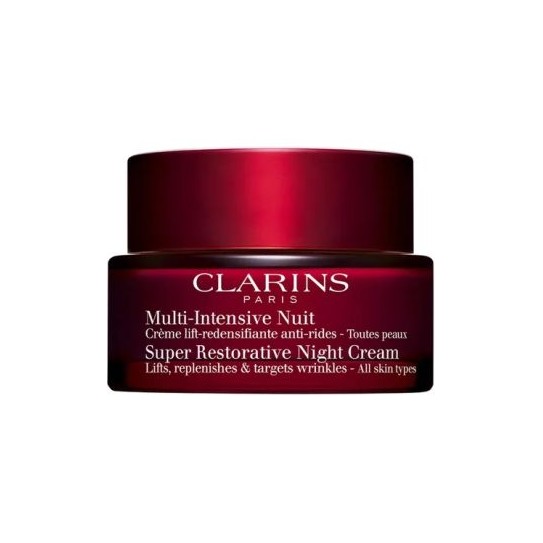 Clarins - Multi-Intensive Nuit - Crème Lift Redensifiante Anti-Rides- Toutes Peaux